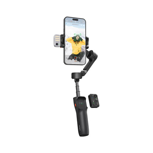Hohem iSteady V3 3-Axis Black Palm Smartphone Gimbal AI Visual Tracking w/ Selfie Stick