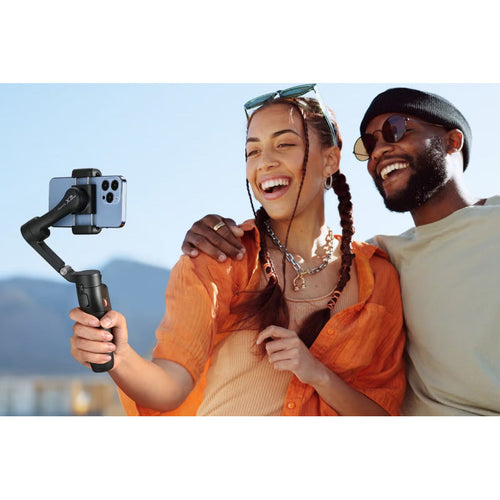 Hohem iSteady X3-Black SE 3-Axis Travel Smartphone Gimbal - Black