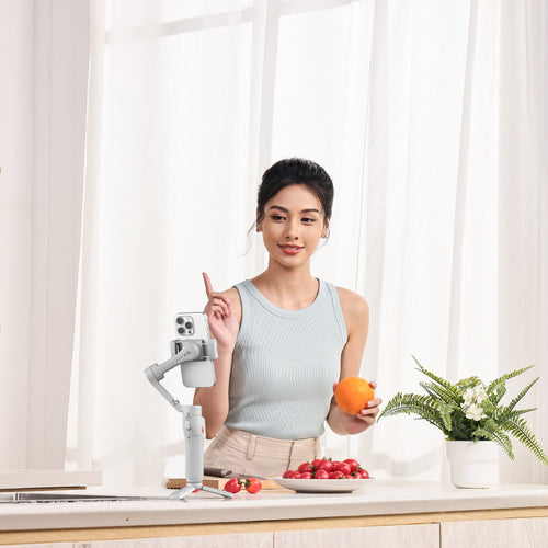 Hohem iSteady X3-Grey SE 3-Axis Travel Smartphone Gimbal - Grey