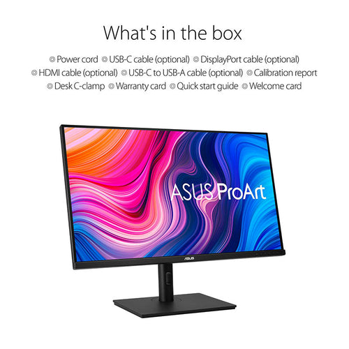 ASUS ProArt Display PA329CV Professional Monitor - 32 UHD IPS 100% sRGB