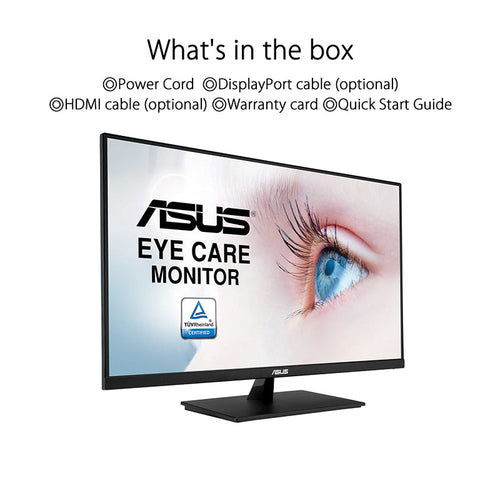 ASUS VP32UQ Eye Care Monitor - 32 UHD IPS 60Hz