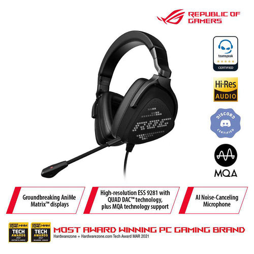 Asus ROG Delta S Animate Lightweight USB-C Gaming Headset