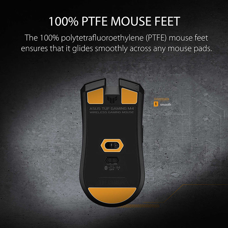 ASUS P306 TUF Gaming M4 Wireless Lightweight Ambidextrous Gaming Mouse