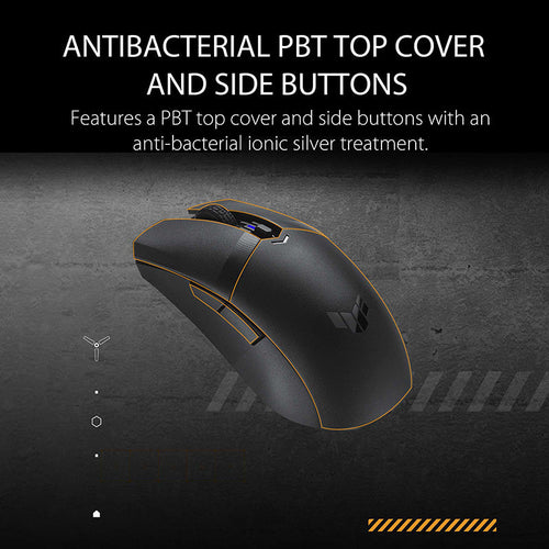 ASUS P306 TUF Gaming M4 Wireless Lightweight Ambidextrous Gaming Mouse