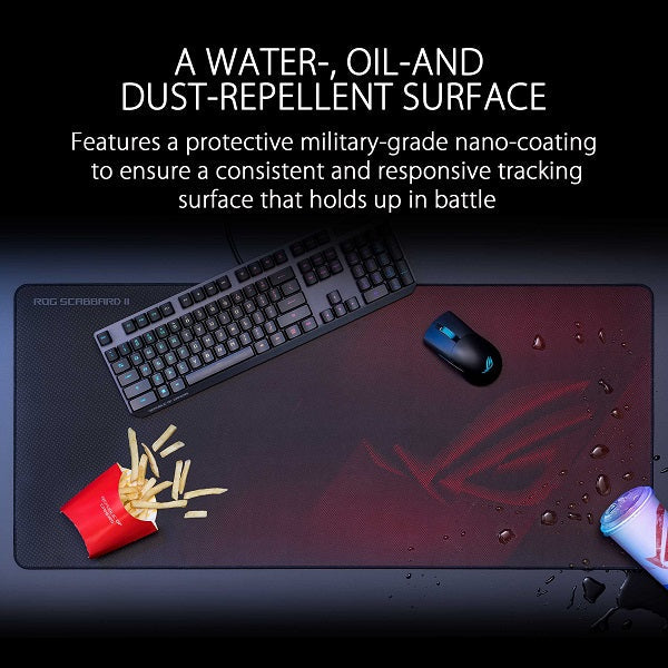 ASUS ROG Scabbard II Medium Gaming Mousepad