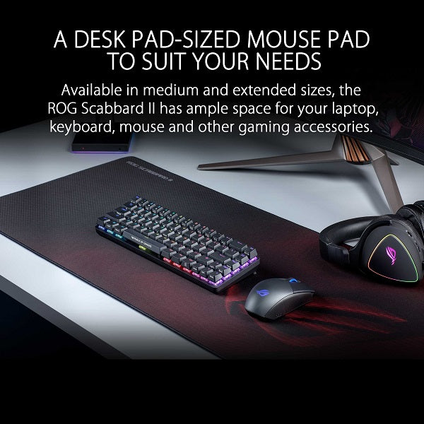 ASUS ROG Scabbard II Medium Gaming Mousepad