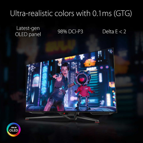 Asus ROG Swift PG42UQ Gaming Monitor - 41.5 UHD OLED 138Hz