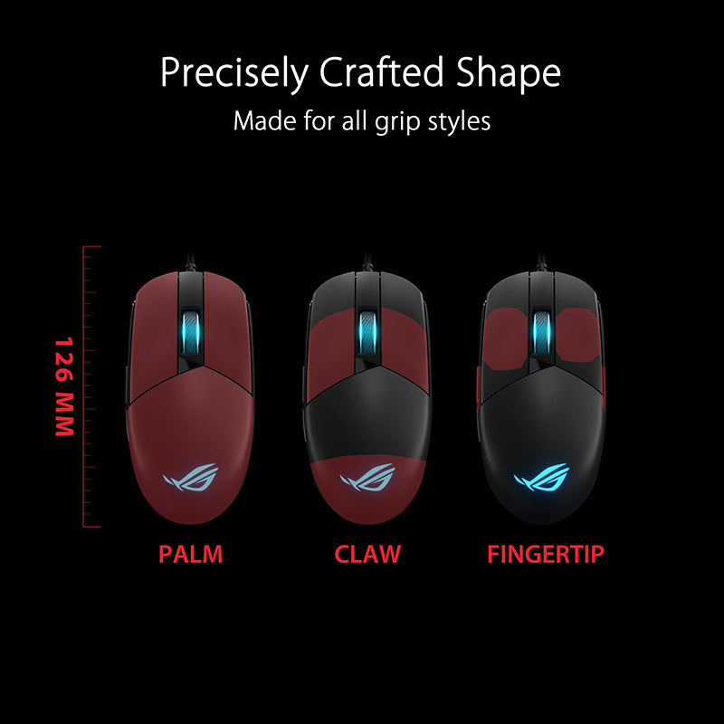 Asus P518 ROG Strix Impact III Wired RGB Gaming Mouse