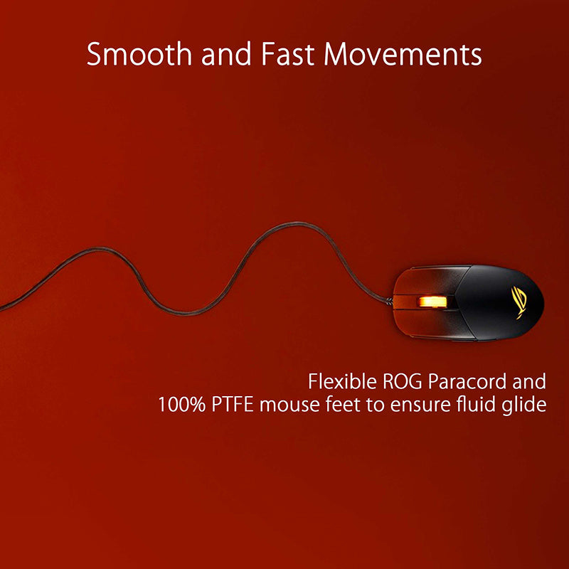 Asus P518 ROG Strix Impact III Wired RGB Gaming Mouse