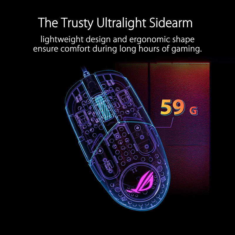 Asus P518 ROG Strix Impact III Wired RGB Gaming Mouse