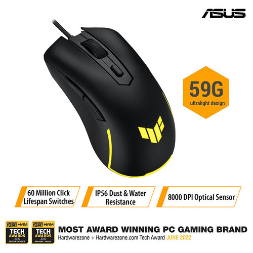 Asus TUF Gaming M3 Gen II Ultralight Wired Gaming Mouse [P309]