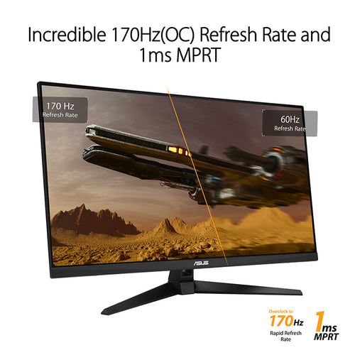 Asus TUF Gaming VG328QA1A Gaming Monitor - 31.5 FHD VA 170Hz
