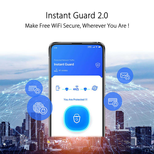 Asus RT-AX5400 Dual Band Wi-Fi 6 Extendable Router