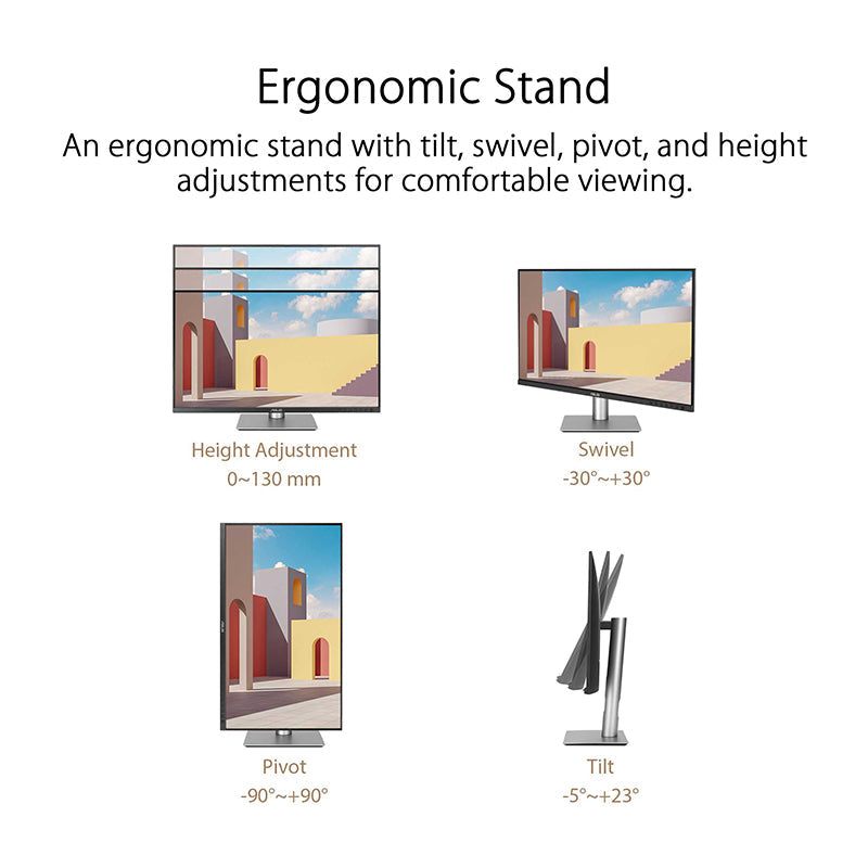 Asus ProArt Display PA329CRV Professional Monitor - 32 UHD IPS 98% DCI-P3