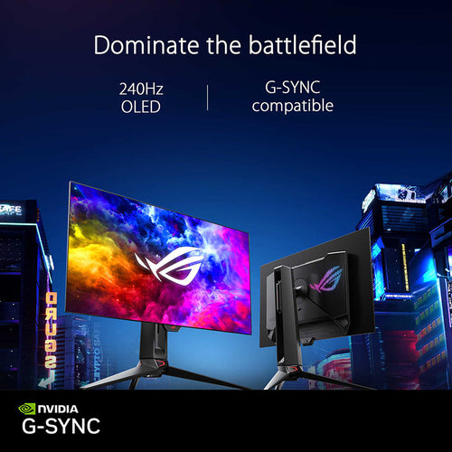 Asus ROG Swift PG27AQDM Gaming Monitor - 27 QHD OLED 240Hz