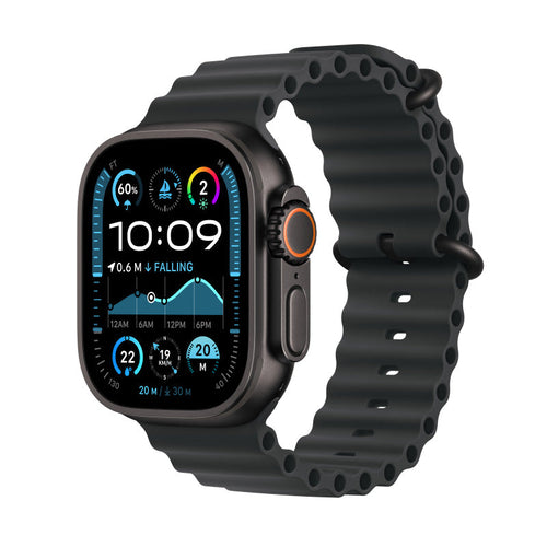 Apple Watch Ultra 2 GPS+Cellular 49mm Black Case with Black Ocean Band