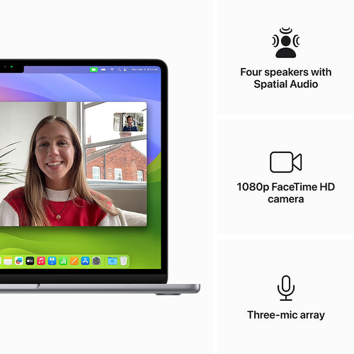 MacBook Air 13-inch Apple M3 chip with 8-core CPU and 10-core GPU, 16GB, 512GB - Space Grey [MXCR3ZP/A]