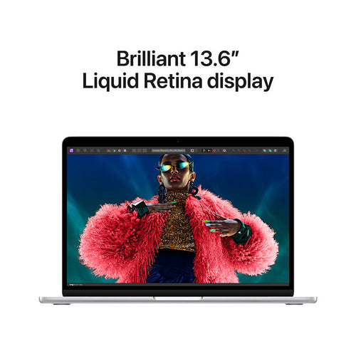 MacBook Air 13-inch Apple M3 chip with 8-core CPU and 10-core GPU, 16GB, 512GB - Silver [MXCT3ZP/A]