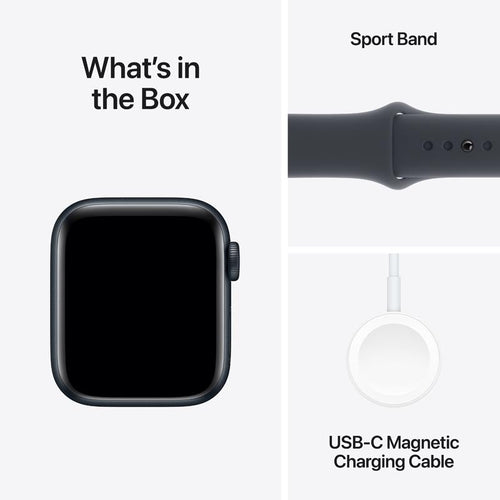 Apple Watch SE GPS 40mm Midnight Aluminium Case with Midnight Sport Band S/M