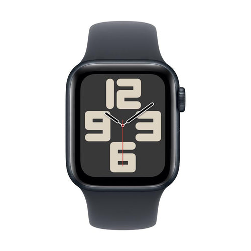 Apple Watch SE GPS 40mm Midnight Aluminium Case with Midnight Sport Band S/M