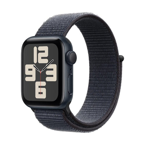 Apple Watch SE GPS 40mm Midnight Aluminium Case with Ink Sport Loop