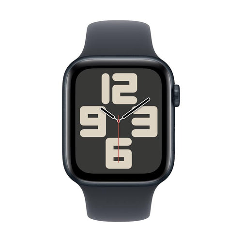 Apple Watch SE GPS 44mm Midnight Aluminium Case with Midnight Sport Band S/M