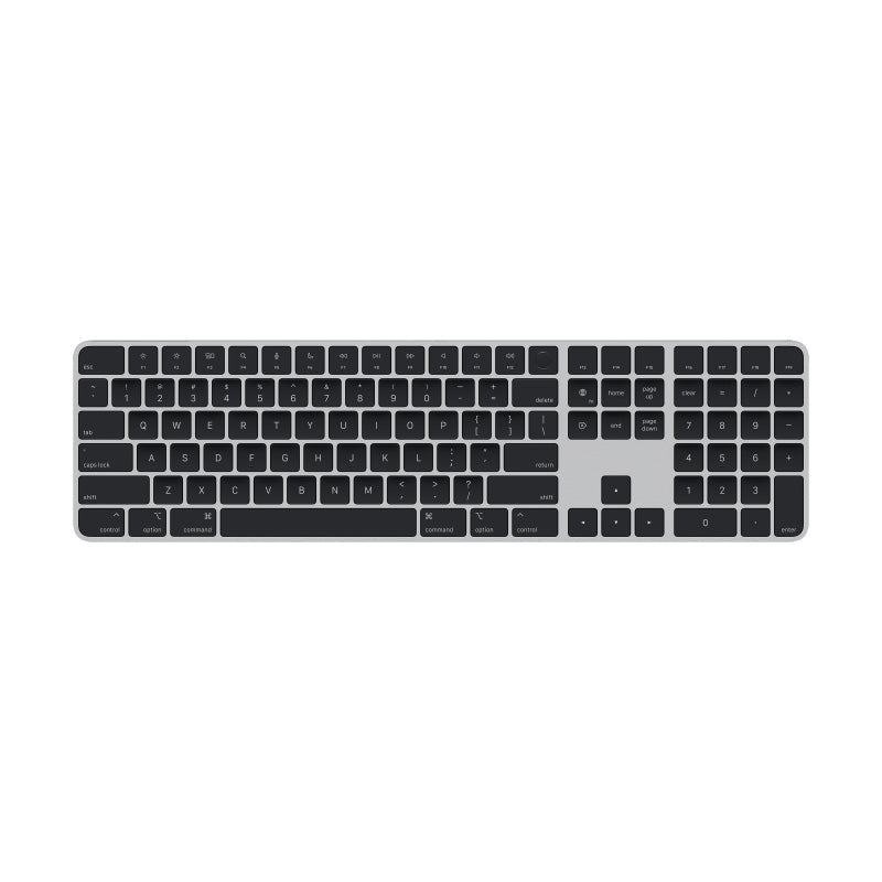 Magic Keyboard with Touch ID and Numeric Keypad for Mac models with Apple silicon - US English - Black Keys [MXK83ZA/A]