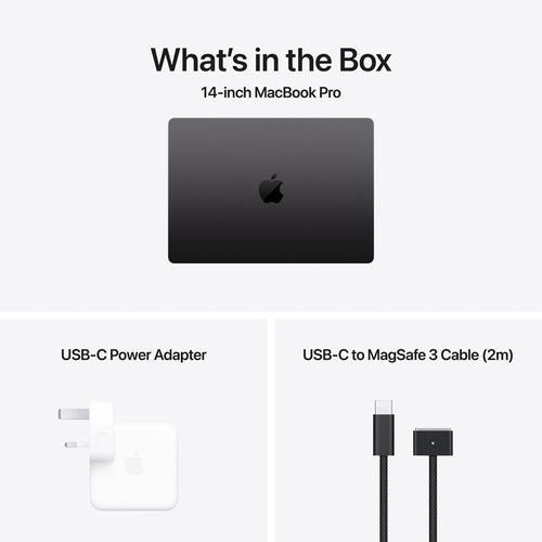 MacBook Pro 14-inch Apple M4 chip 10C/10GPU/16GB/512GB - Space Black [MW2U3ZP/A]