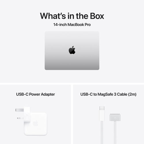 MacBook Pro 14-inch Apple M4 chip 10C/10GPU/16GB/1TB - Silver [MW2X3ZP/A]