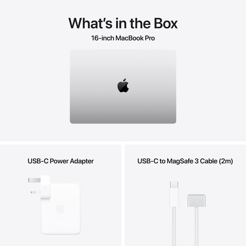 MacBook Pro 16-inch Apple M4 Max chip 14C/32GPU/36GB/1TB - Silver [MX2V3ZP/A]
