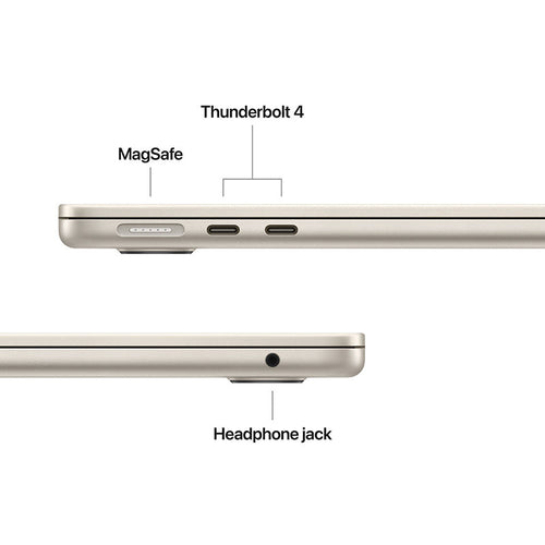 MacBook Air 13.6 M4 10C GPU/24GB/512GB - Starlight [MC6A4ZP/A]