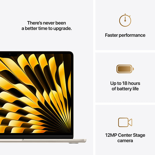 MacBook Air 13.6 M4 10C GPU/24GB/512GB - Starlight [MC6A4ZP/A]