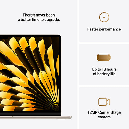 MacBook Air 15.3 M4 10C GPU/24GB/512GB - Starlight [MC6K4ZP/A]