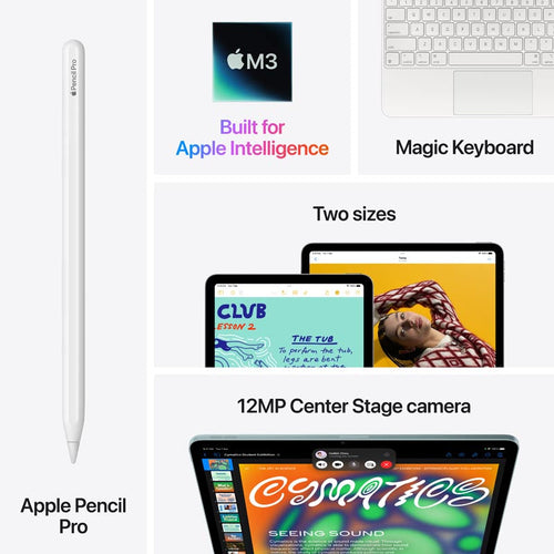 iPad Air 11-inch M3 Wi-Fi + Cellular 1TB - Starlight
