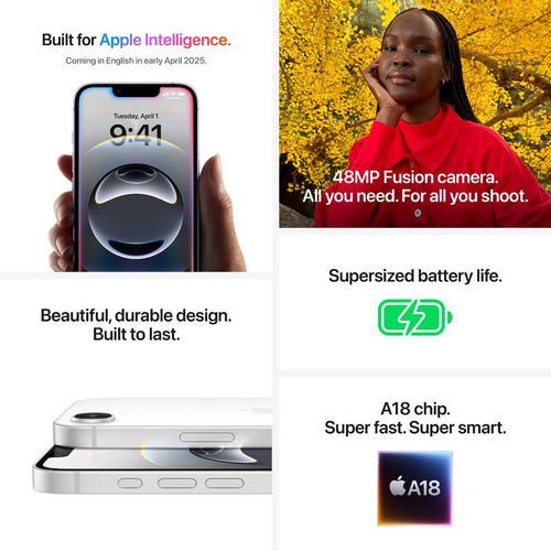 Apple iPhone 16e 256GB White