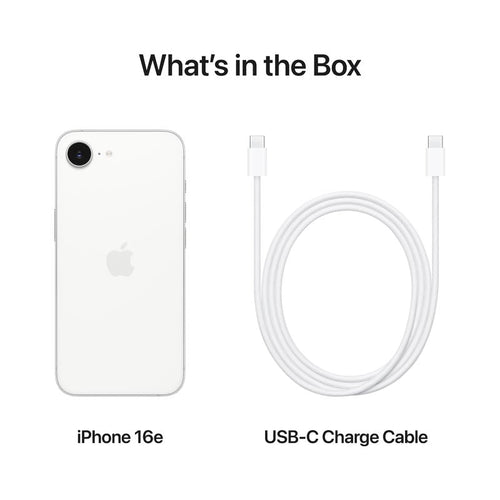 Apple iPhone 16e 256GB White