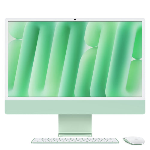 24-inch iMac with Retina 4.5K display: Apple M4 chip with 10‑core CPU and 10‑core GPU, 24GB, 512GB SSD - Green [MD2Q4ZP/A]