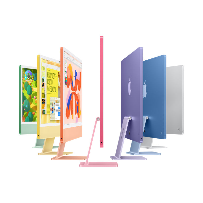 24-inch iMac with Retina 4.5K display: Apple M4 chip with 10‑core CPU and 10‑core GPU, 24GB, 512GB SSD - Green [MD2Q4ZP/A]