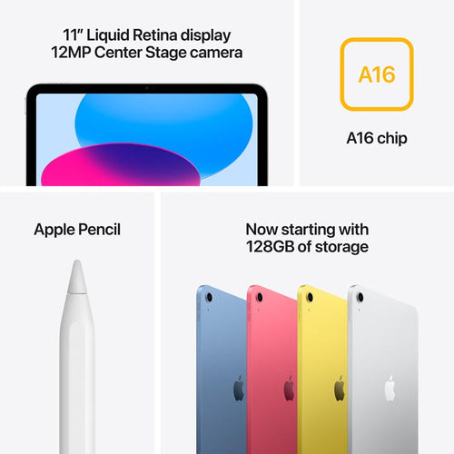 iPad 11-inch A16 Wi-Fi 256GB - Silver