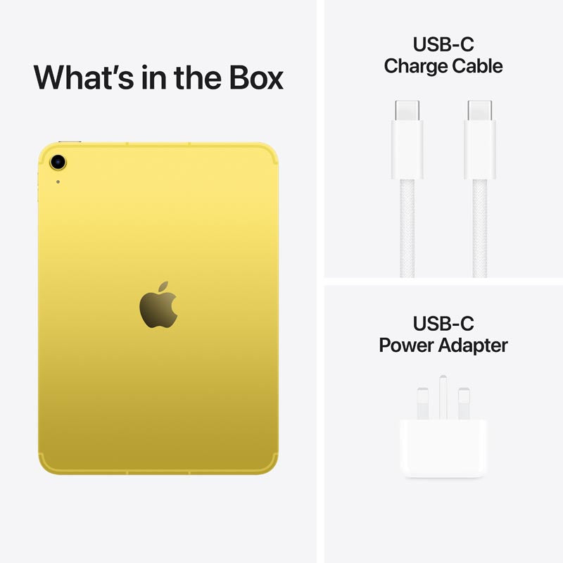iPad 11-inch A16 Wi-Fi + Cellular 256GB - Yellow