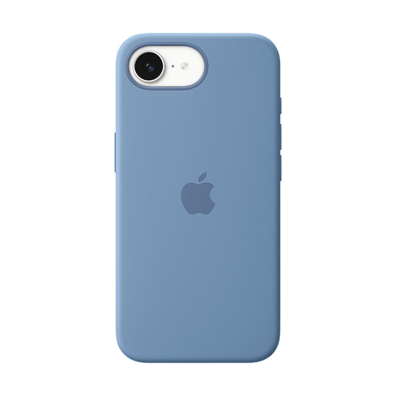 Apple iPhone 16e Silicone Case – Winter Blue