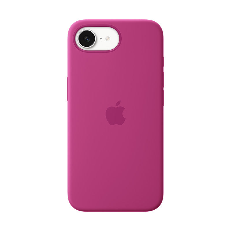 Apple iPhone 16e Silicone Case – Fuchsia