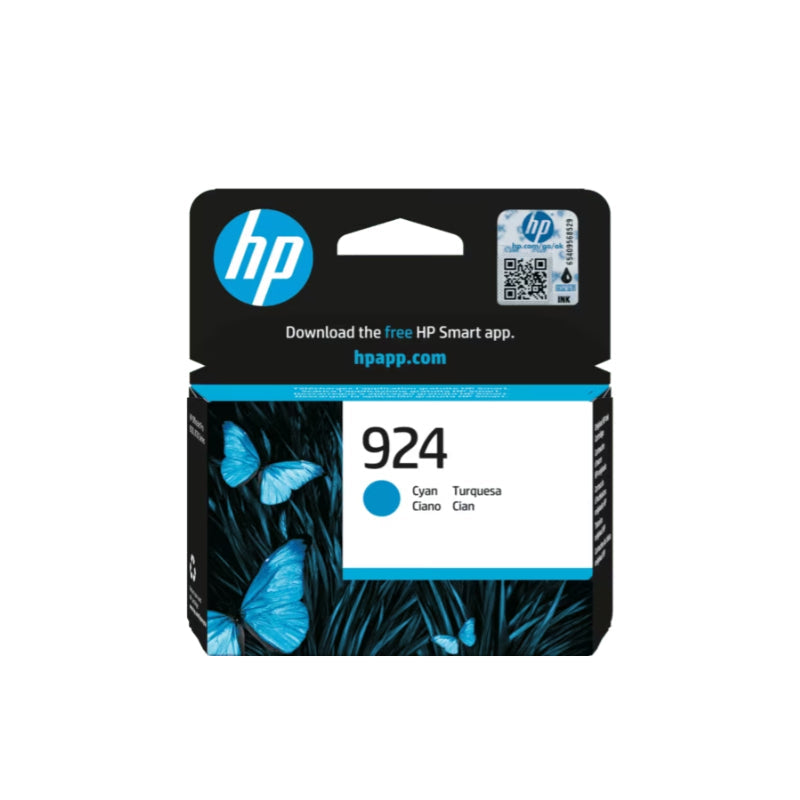 HP 924 Cyan Original Ink Cartridge (4K0U3NA)