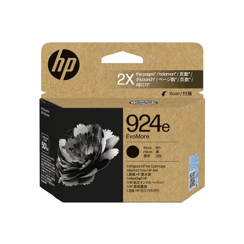 HP 924e Black Original Ink Cartridge (4K0V0NA)