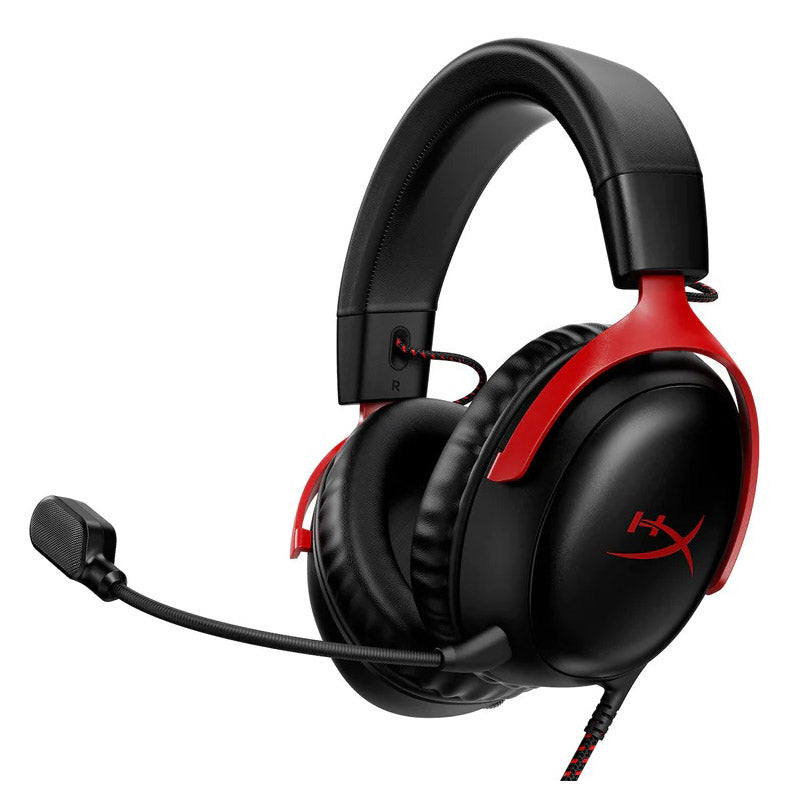HyperX Cloud III Gaming Headset (Black Red)