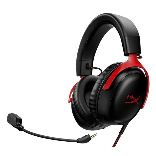 HyperX Cloud III Gaming Headset (Black Red)