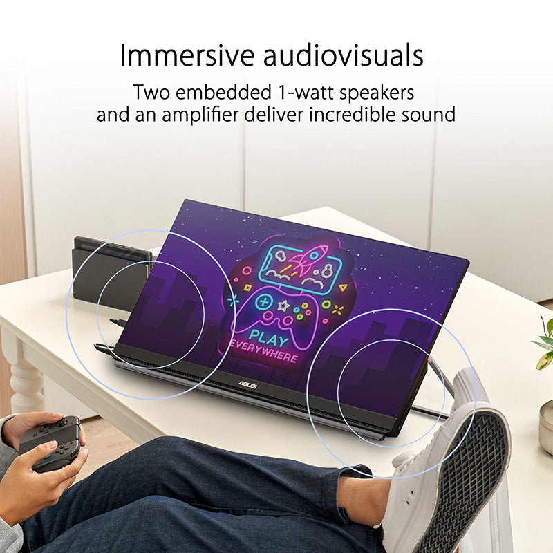 ASUS ZenScreen MB249C Portable Monitor – 23.8 FHD IPS USB-C