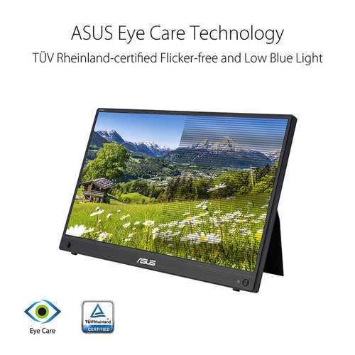 ASUS ZenScreen MB16AHG Portable Monitor - 15.6 FHD IPS 144Hz USB-C Mini HDMI