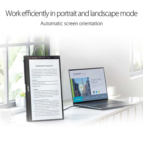 ASUS ZenScreen MB16AHG Portable Monitor - 15.6 FHD IPS 144Hz USB-C Mini HDMI