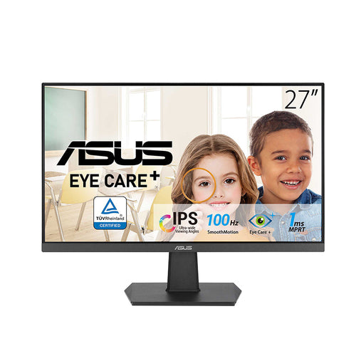 ASUS VA27EHF Eye Care Gaming Monitor - 27 FHD IPS 100Hz